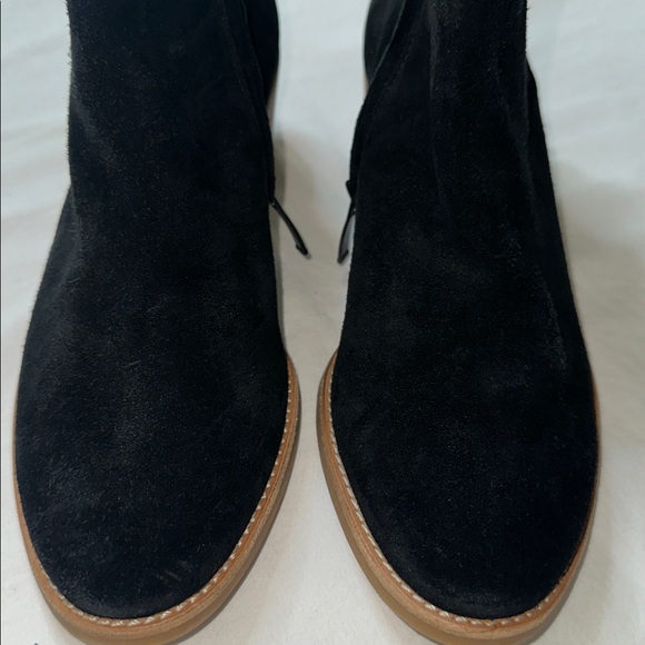 Paul Green Sante Suede Leather Western Ankle Booties Size 8 - Picture 10 of 10